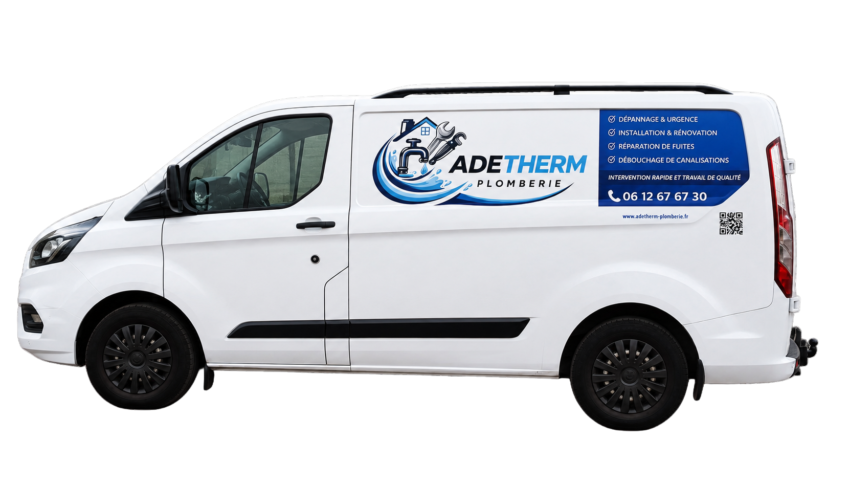 Camion ADETHERM Plomberie